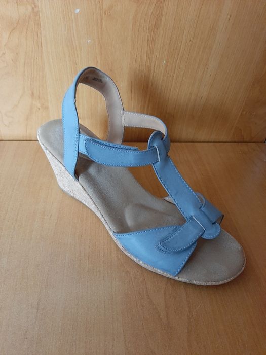 Босоніжки Rockport  на широку ніжку, шкіра, 42 розмір, устілка 28 см