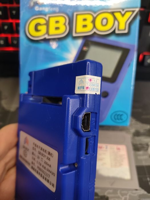 GB BOY Nowa konsola jak Gameboy Analogue Pocket  komplet + gry