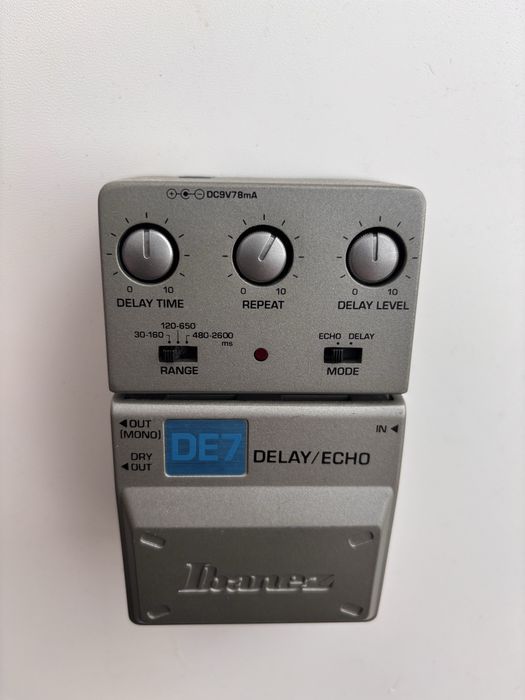 Ibanez DE7 Delay Echo - unikalny efekt
