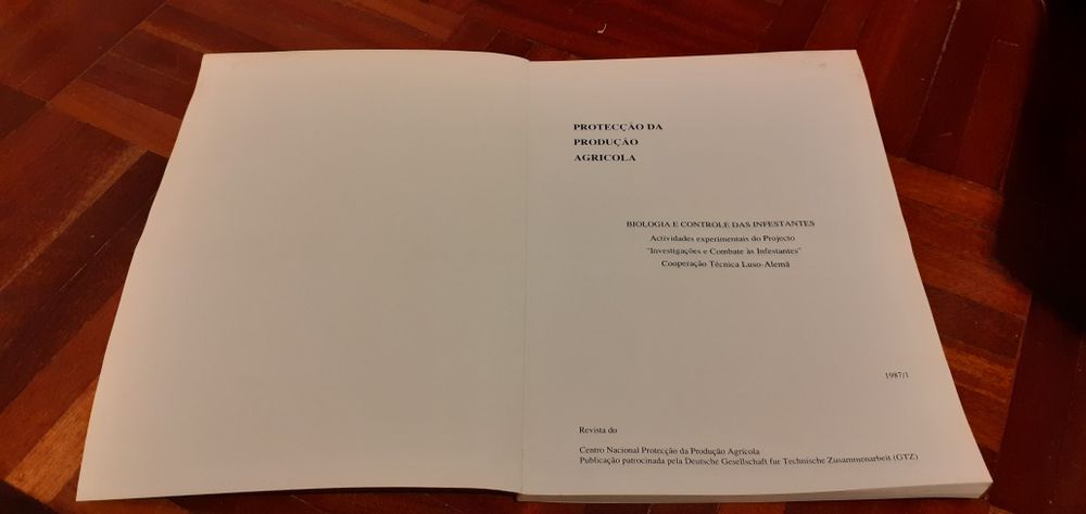 Livro: Proteção da Produção Agrícola