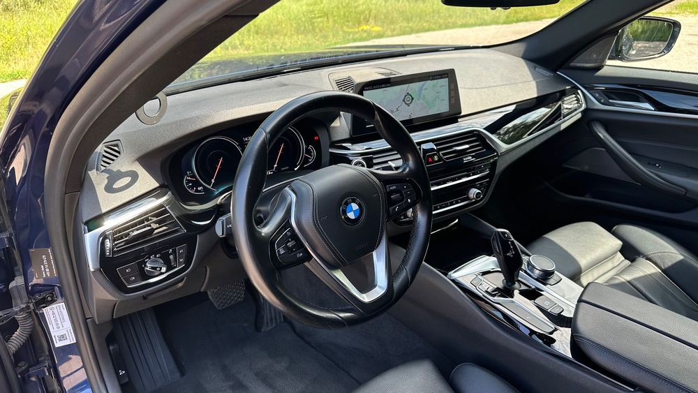 BMW Seria 5 BMW 520D 190KM Automat Harman Kardon BEZWYPADKOWY Prywatnie