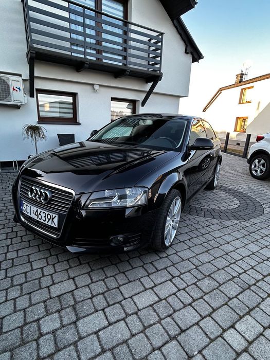 Audi A3 3-drzwiowe Audi A3 8P 1.6 MPI • 2009 • Zadbane • Bogate wyposażenie