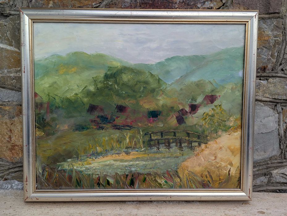 Abstrakcja Obraz Olejny