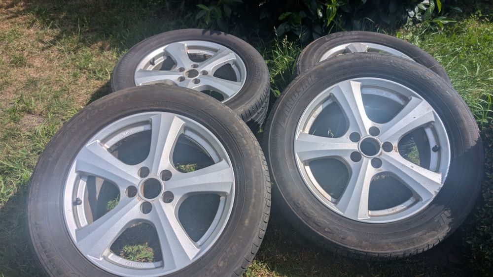 Koła z felgami aluminiowymi OZ KBA 48201 5x108 17cali
