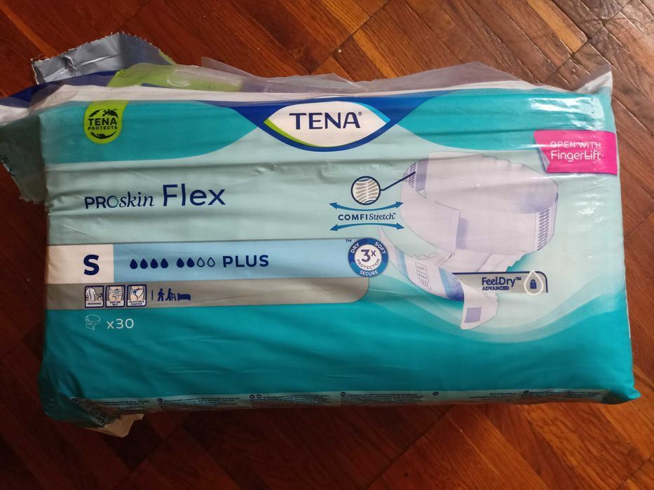 памперсы для взрослых TENA Flex ProSkin Plus S