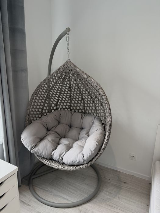 bujany fotel, kokon