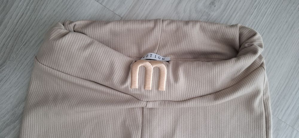 Leginsy damskie elastyczne beż