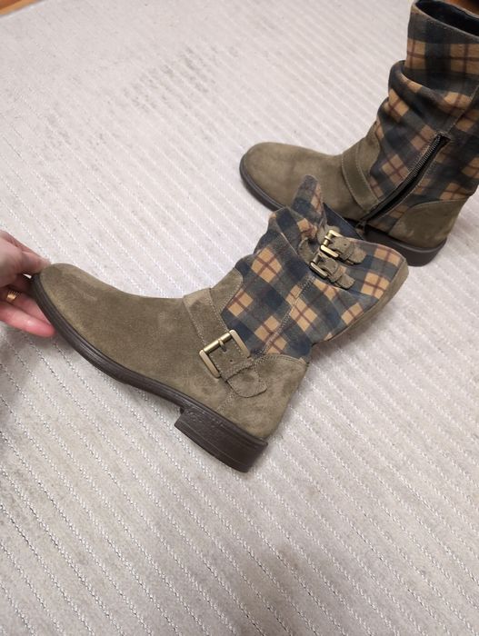 Черевики Geox 39 р. 25,5 см замшеві демісезон