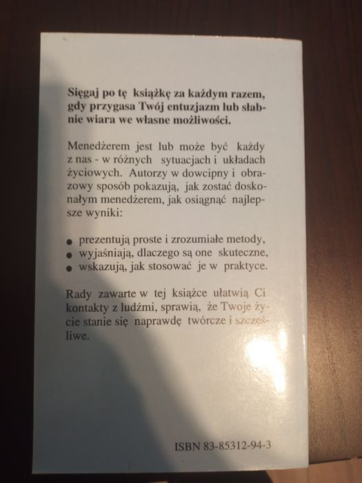 Jednominutowy menedżer. Kenneth Blanchard