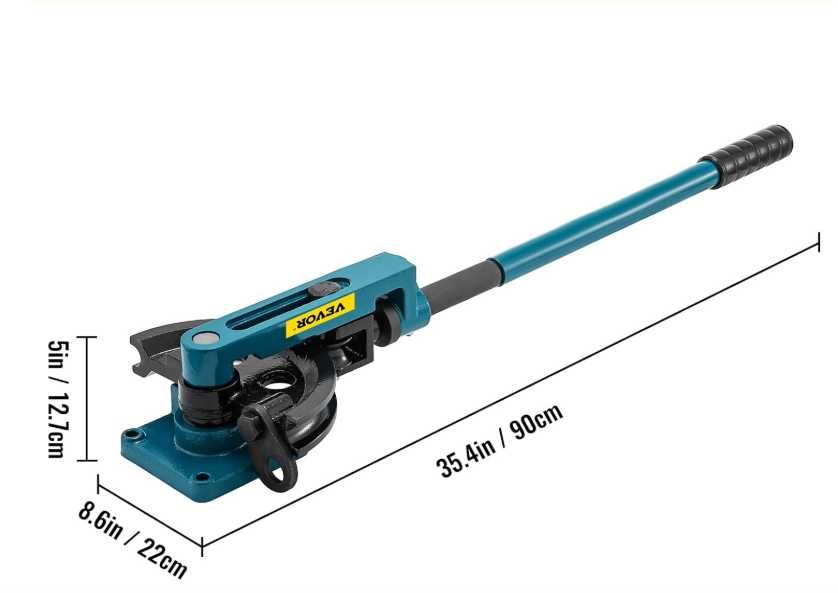 Dobrador de Tubos com 7 dados  10 mm - 25 mm