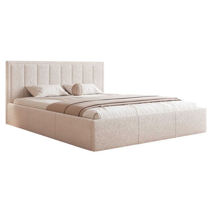 Łóżko tapicerowane MEYN z pojemnikiem, stelażem 90/120/140/160/180x200