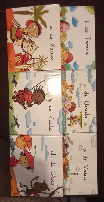 Colecção completa de Os Meus Primeiros Passos na Leitura da Salvat.