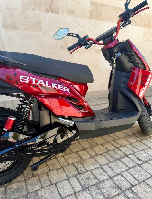 Corso Billgery  Stalker Електроскутер 2500Вт 103км 72В 40А Lifepo4 2026 чорний