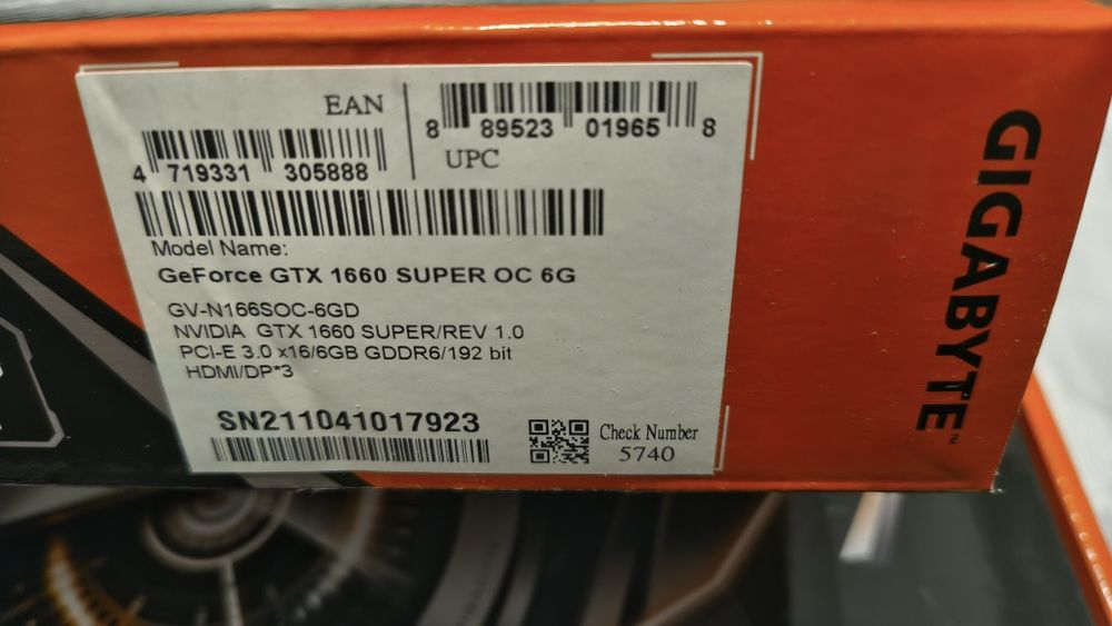 Karty graficzne GForce GTX 1660 Super