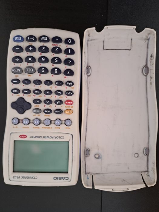 Calculadora casio CFX-9850GC plus color power graphic