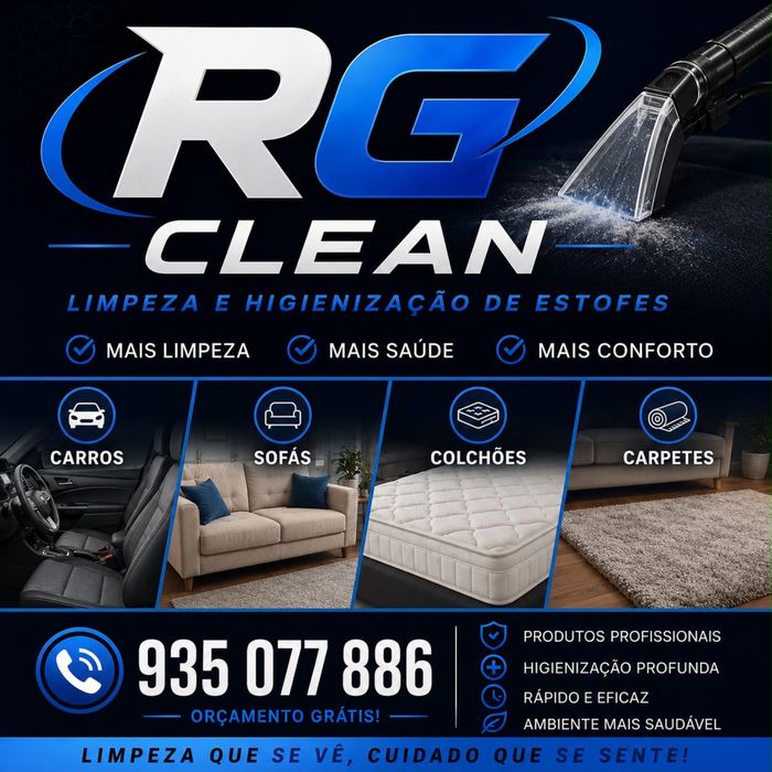 RG CLEAN | Limpeza De Estofos