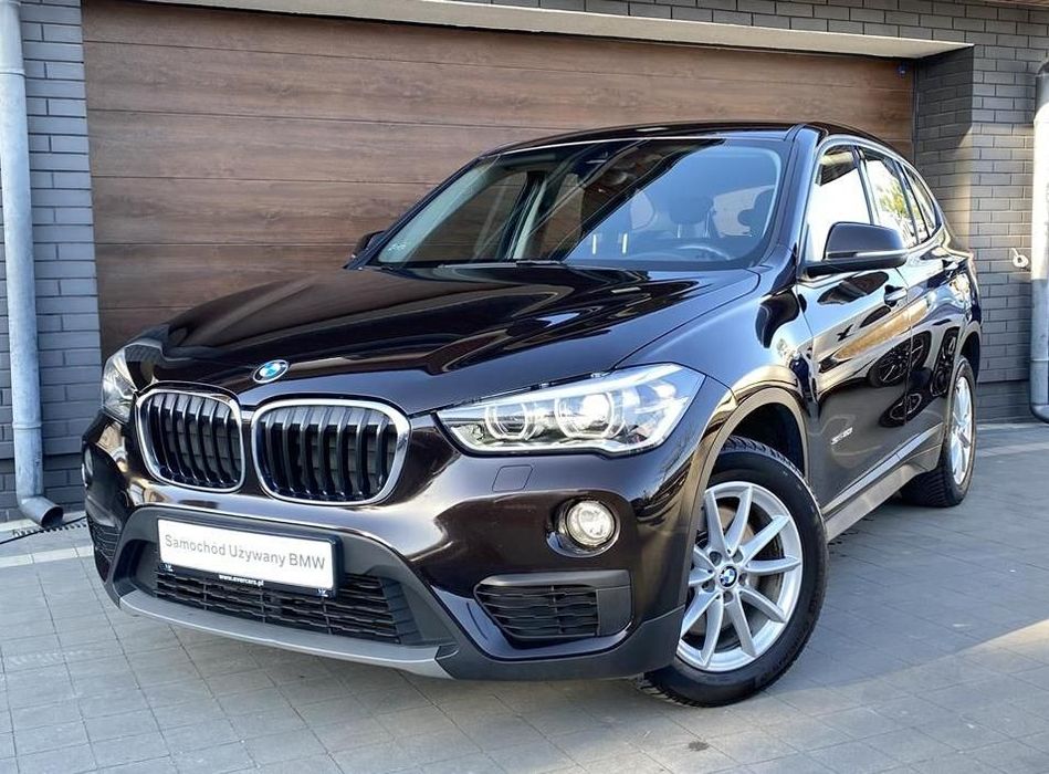 BMW X1 20i 192KM Automat Navi LED el.klapa SalonPL Bezwypadkowy-oryg.lakier