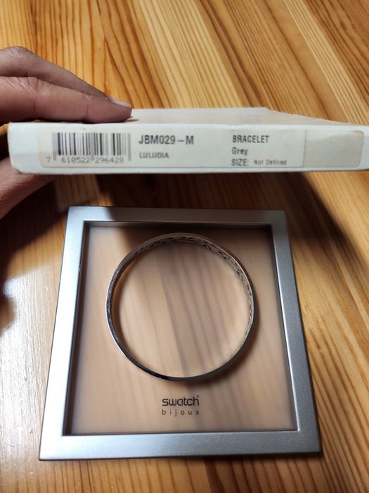 Bracelete aço inoxidável - Swatch bijoux