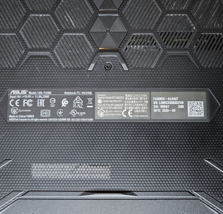 Laptop Asus TUF Gaming A15