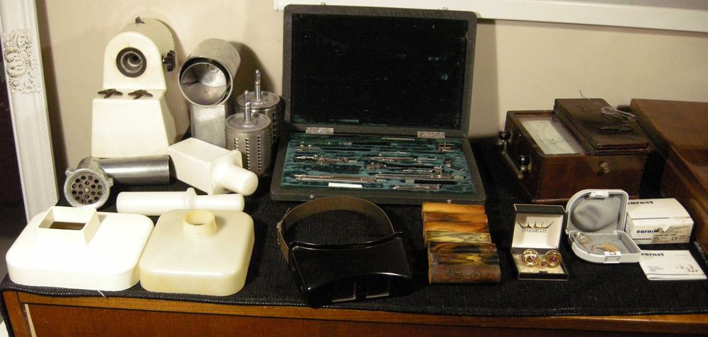 мясорубка  слух аппарат  антика пирометр запонки лупы