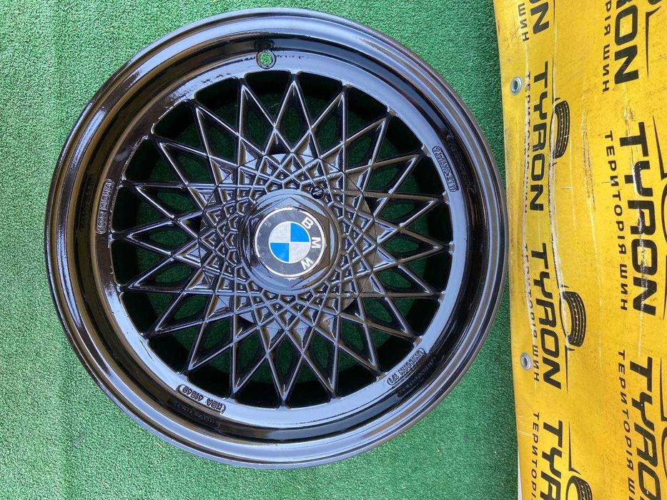 Диски титанові нові R15 5*120 7J ET11 DIA72,6 BMW чорні