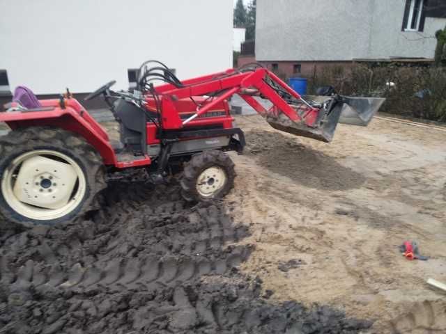 Minitraktorek, glebogryzarka separacyjna, mulczer, Mini ładowarka.