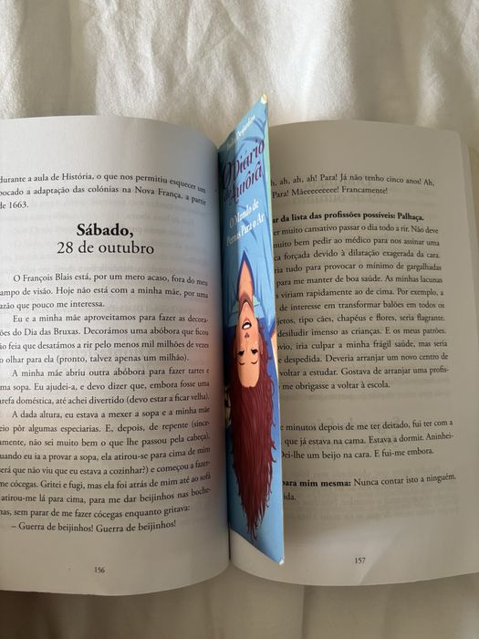 Livro O Diário de Aurora - O Mundo de Pernas para o Ar
