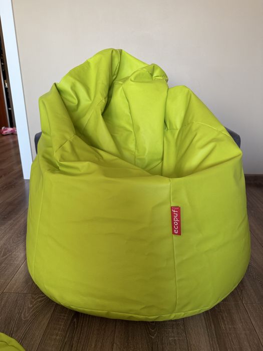 Pufa / worek sako + podnóżek ECOPUF