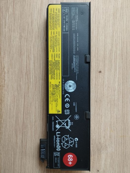Батарея Lenovo T450/T460/T550/T560 наружная, новая 68/68++