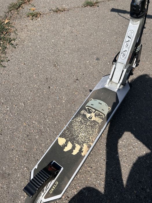 Oxelo mid 5, самокат трюковий, дитячий, розкладний, складной, детский