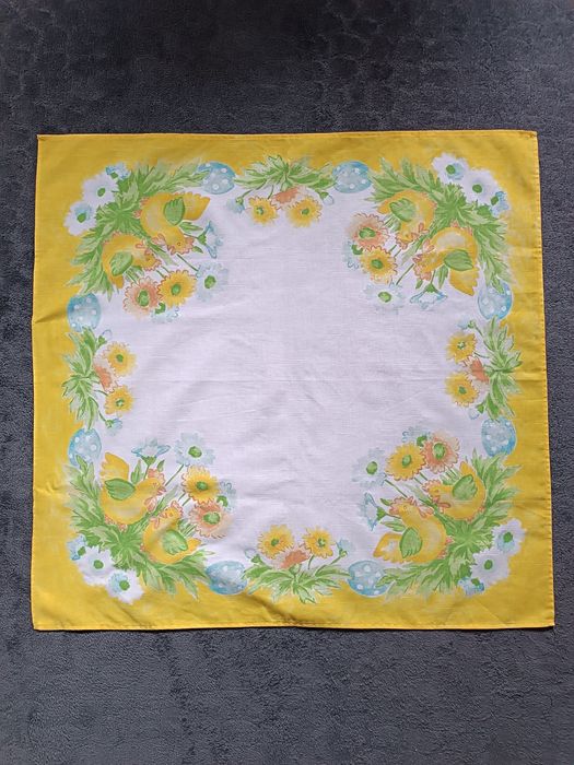 Скатертина серветка пасхальна весняна 78*78 см