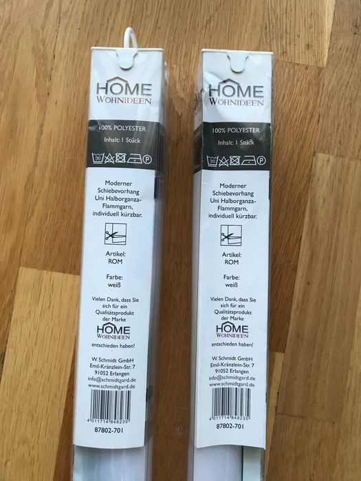 Dwie Rolety Panelowe Roleta panelowa 2 sztuki Home Wohnideen 60x245 cm