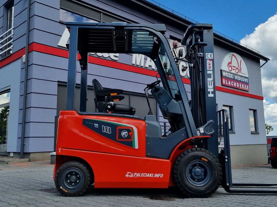 Elektryczny wózek widłowy Heli Li-ION 1800 kg – nowy, gwarancja 24 mce