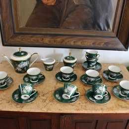 Bonito serviço de chá . Porcelana Bavaria