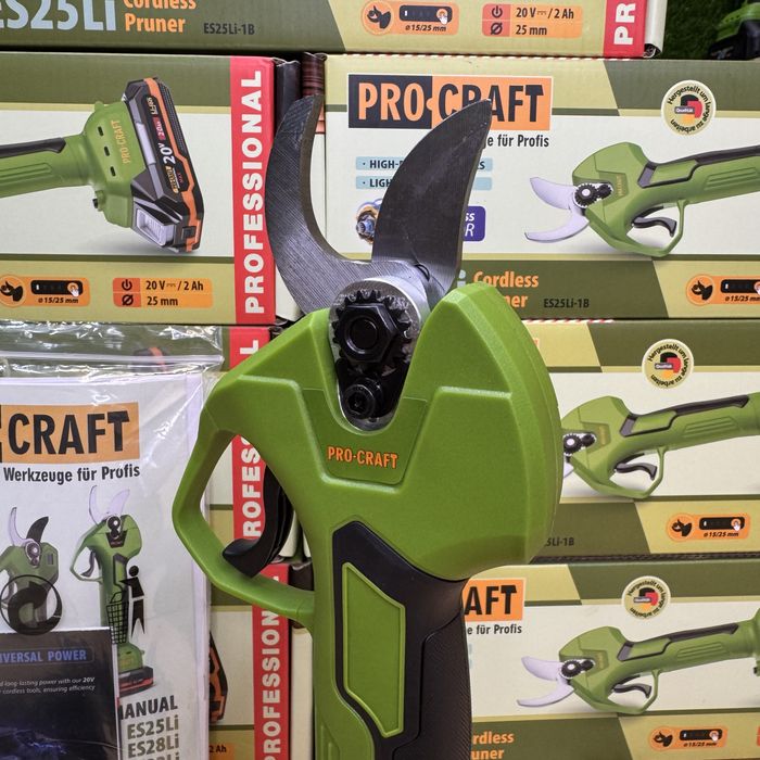 Секатор акумуляторний Procraft ES25Li
