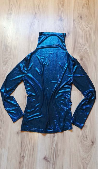 Błyszczący golf damski Dingyi L XL 40 42