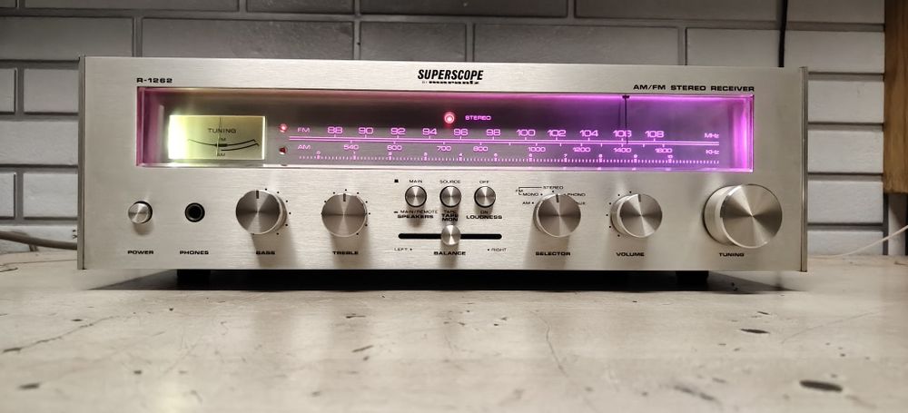 Amplituner MARANTZ R-1262 SUPERSCOPE. Vintage