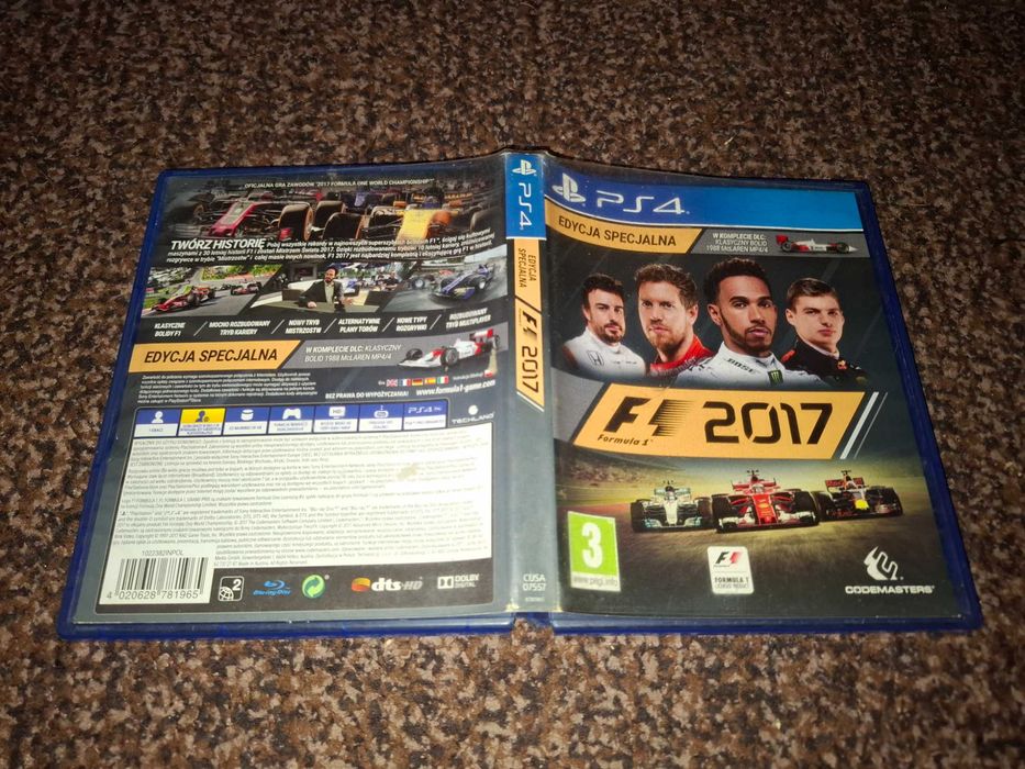 F1 2017 Edycja Specjalna [Polska Dystrybucja] Sony PS4