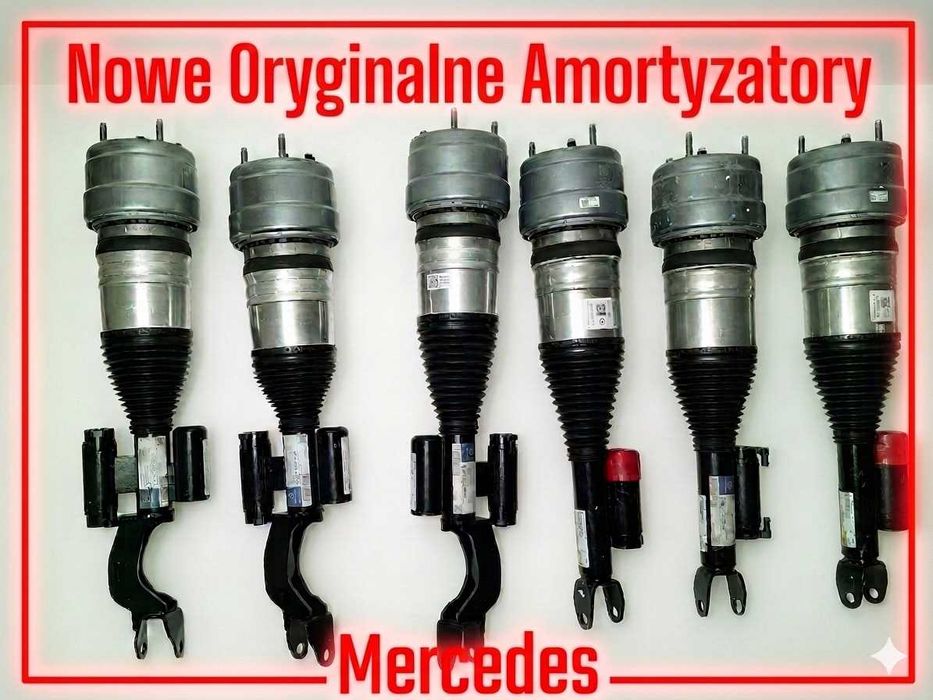 Mercedes Audi Bmw Airmatic miechy amoryzatory - wymiana serwis nowe regeneracja