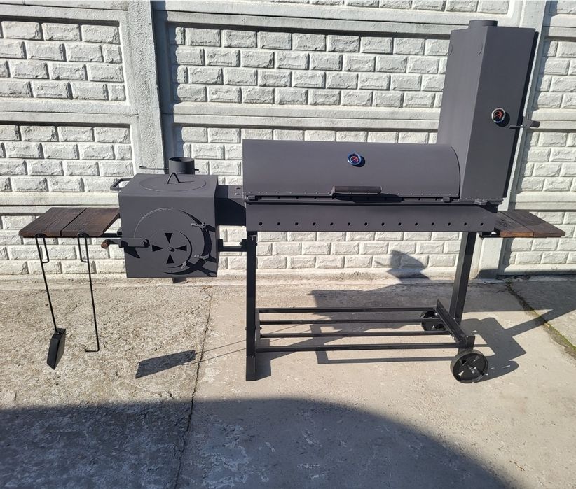 4мм! Усиление! Мангал Барбекю Коптильня / Печь под Казан