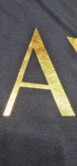 Czarna koszulka męska bawełna premium t-shirt L