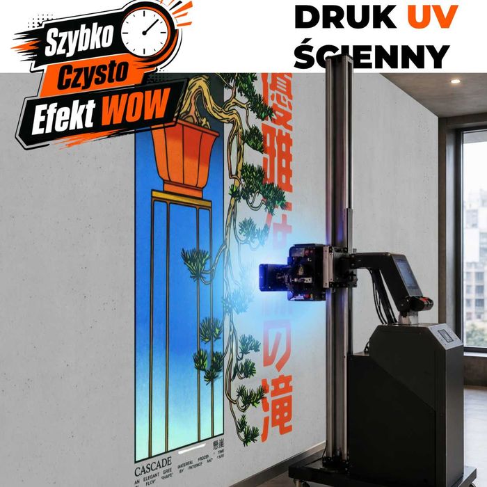 Mural do restauracji lub kawiarni – Druk UV na wymiar