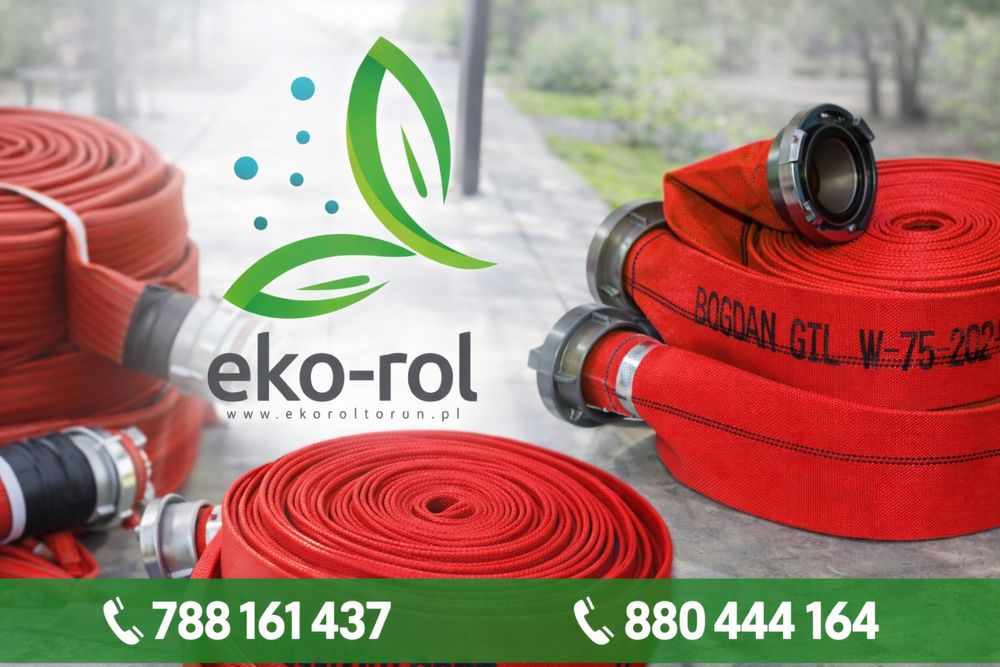 Wąż strażacki HARDFLEX 75 / 3" / 20m powlekany zewnętrznie