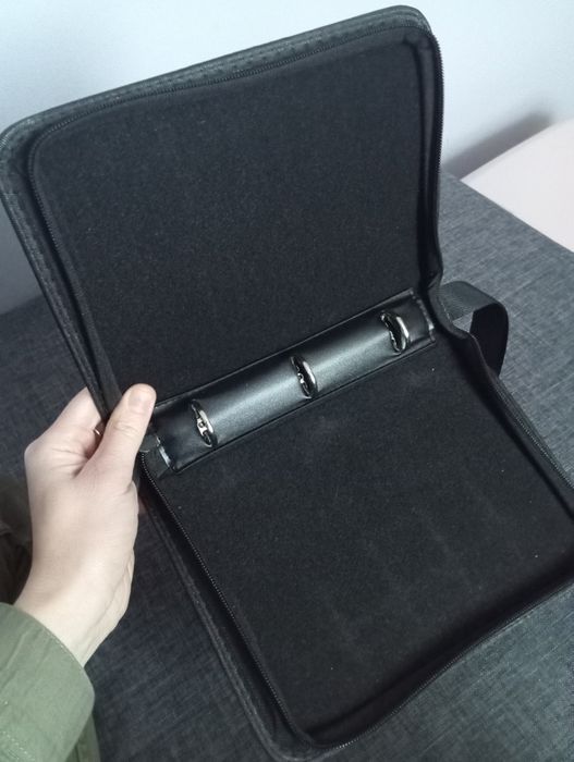 Klaser Etui pokrowiec na monety dokumenty DEFEKTY (bez koszulek)