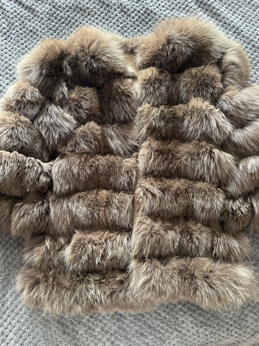 Płaszcz z naturalnego futra