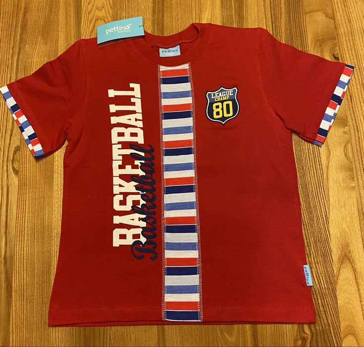T-shirt koszulka krótki rękaw 146 cm Pettino nowa
