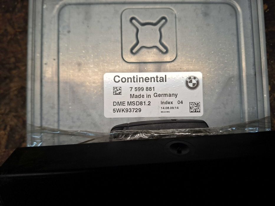 Zestaw startowy sterownik silnika moduł CAS BMW N43B20 e90 e91 e81 e87