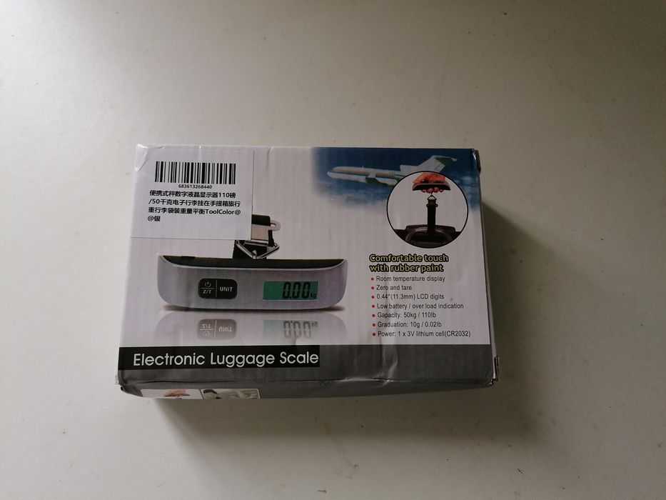 Balança Digital Portátil até 50 kg