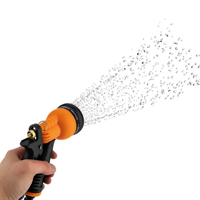 Pistolet ogrodowy do węża 8 funkcji