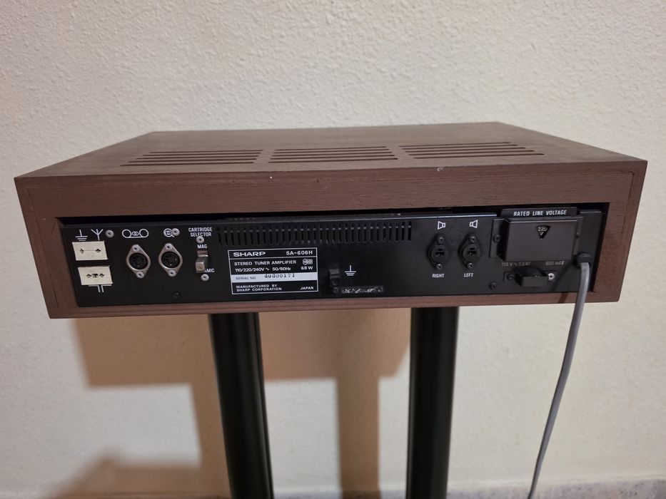 TunerAmplificadorl Sharp  SA-606 H